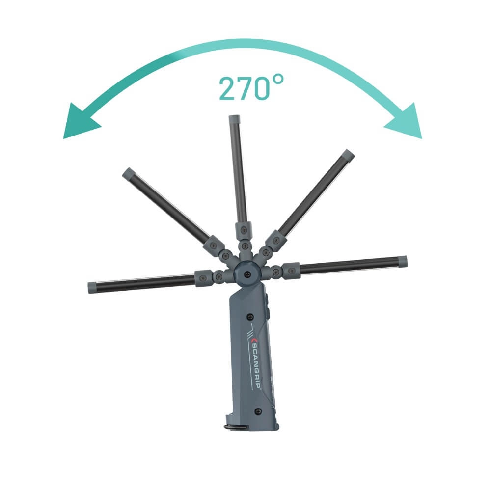 Handzame werklamp Mini slim grijs Scangrip 5708997362105