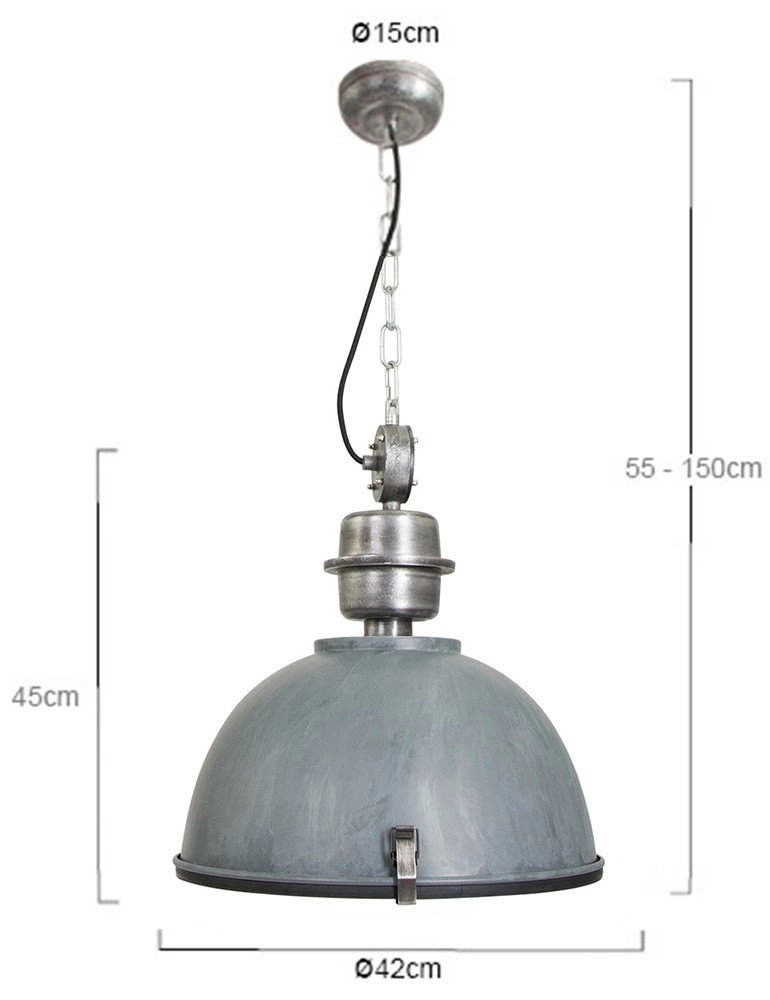 Retro hanglamp Bikkel Steinhauer 8712746102451