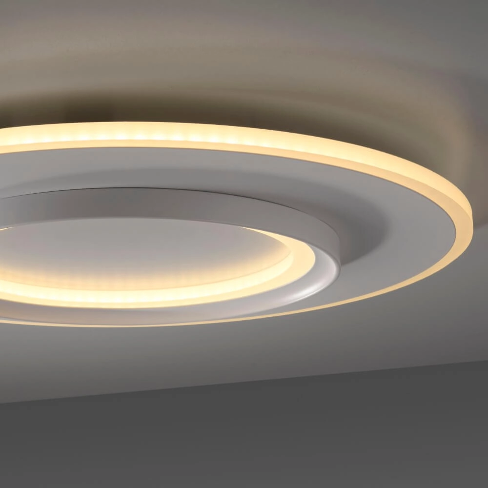 Witte plafondlamp Q-Kalina instelbaar Paul Neuhaus 4012248385975