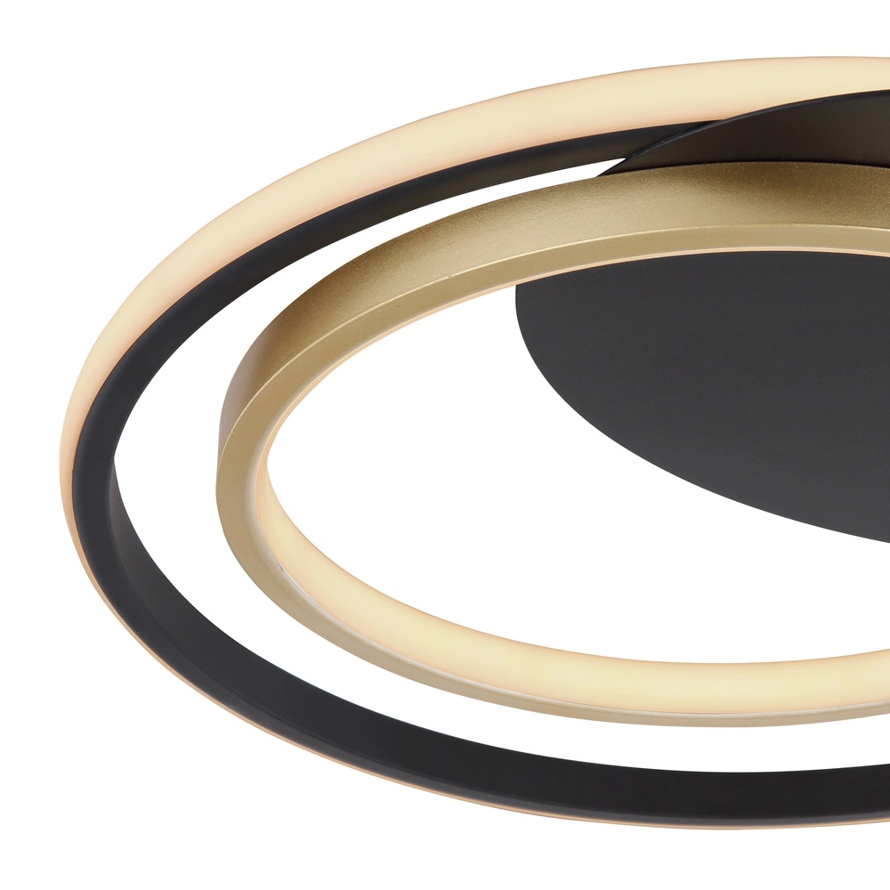 Design plafondlamp Rodan zwart Globo 9007371402526