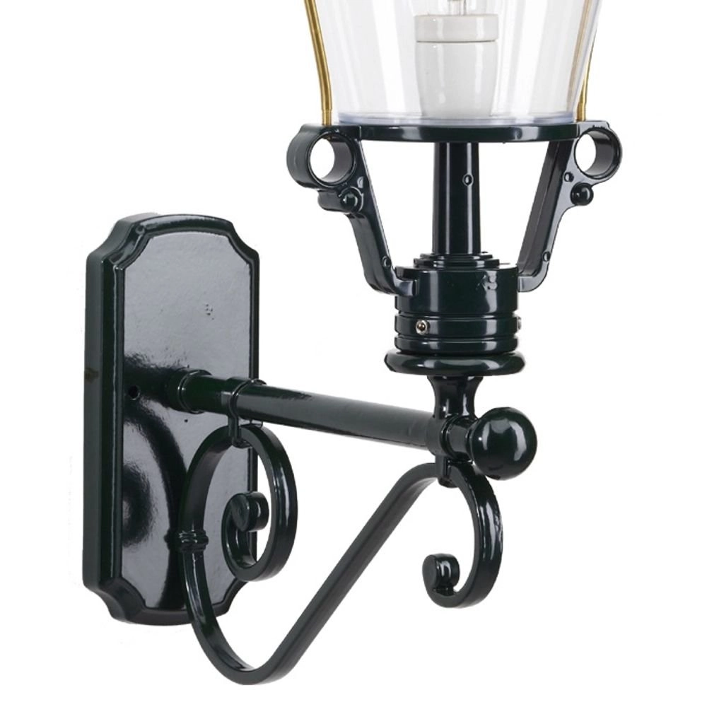 Nostalgische muurlamp Baarn zwart KS Verlichting 8714732718042