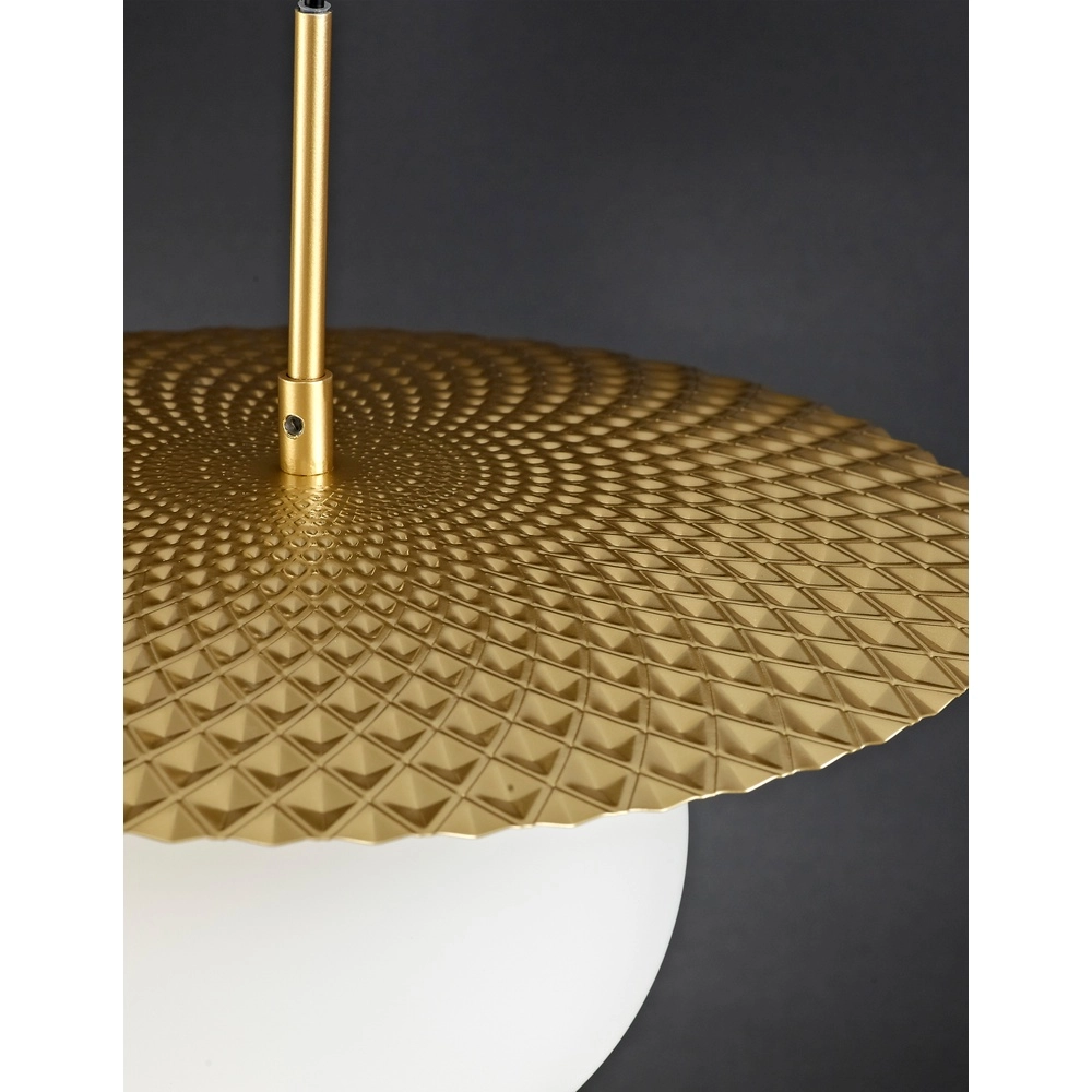 Hanglamp Obbit goud Ø 38cm Lyora 5212017427748