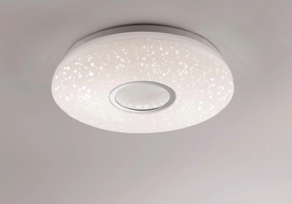 Plafondlamp Jonas 42cm - 3000-5000K stereffect wit Just Light 4043689940737