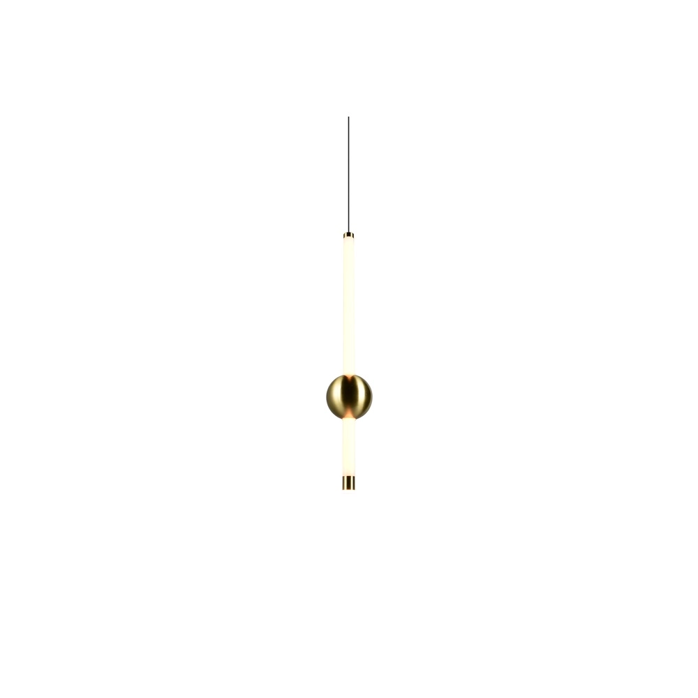 Moderne hanglamp Melita goud Trio 4017807661934