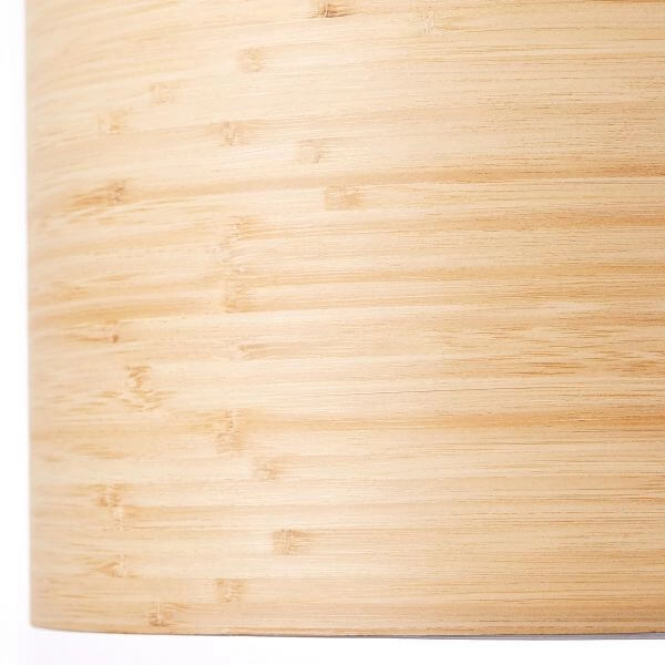 Hanglamp Romm zwart met houtbruin Brilliant 4004353394805