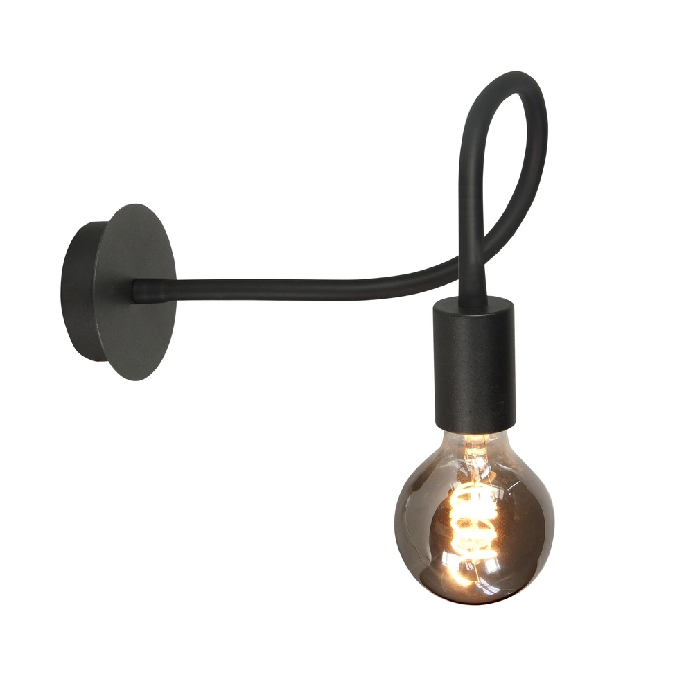 Design wandlamp Flex zwart Design wandlamp Flex zwart