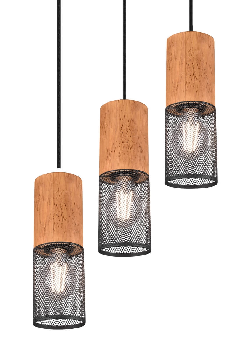 Vide hanglamp Tosh 3-lichts Trio 4017807467512