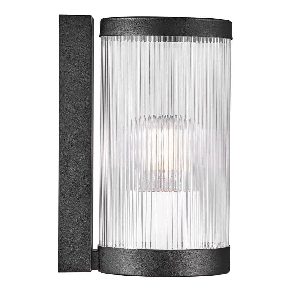 Glazen wandlamp Coupar zwart Nordlux 5704924010613