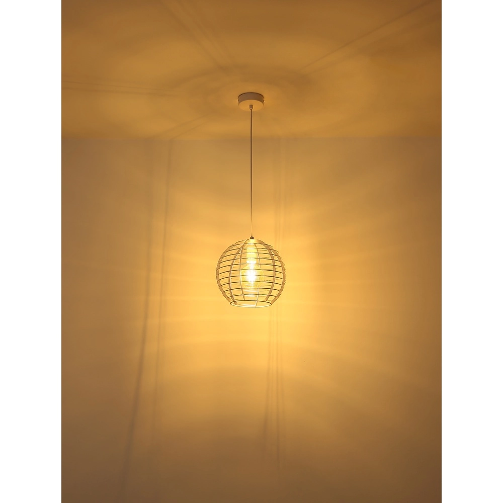 Witte hanglamp Nesa design Globo 9007371578214
