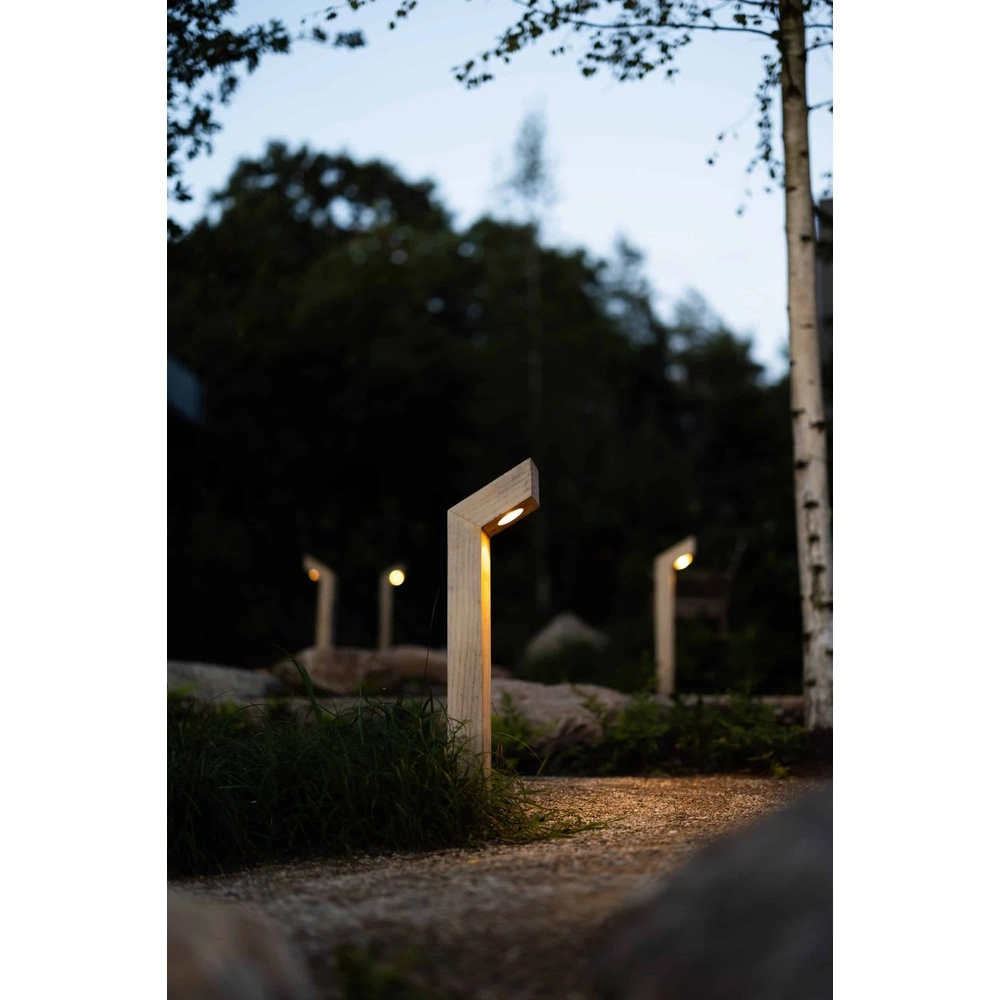 Houten padverlichting Punto Accoya - 50cm - 2700K Timberlab 8716803514065