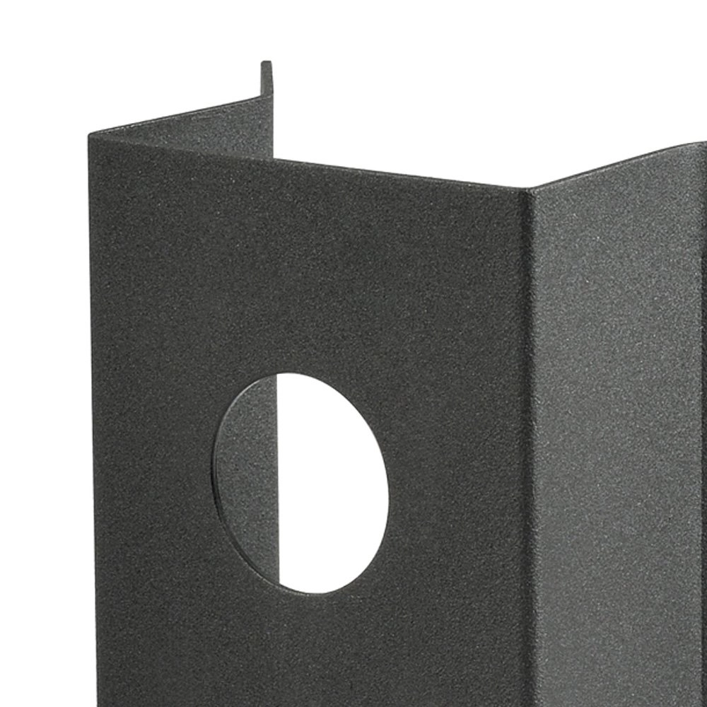 Montage hoeksteun Wall Corner Straight zwart KonstSmide 7318304487506