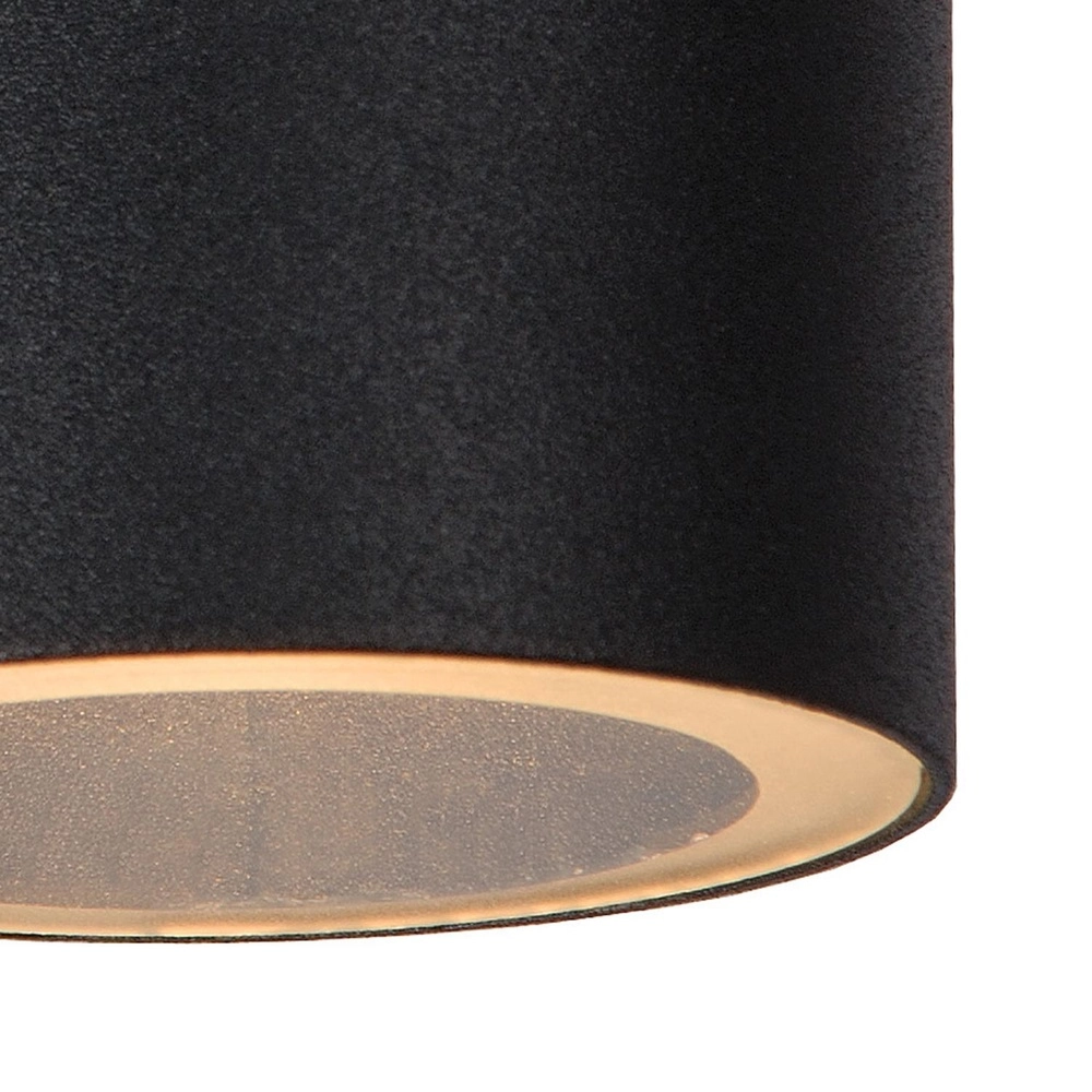 Wandspot Arne-Led down zwart Lucide 5411212143891