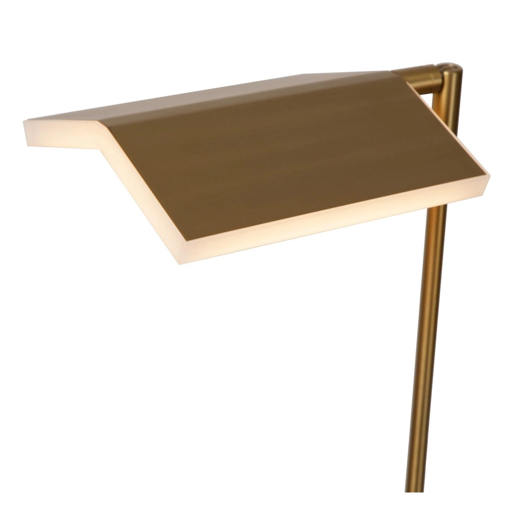 Led leeslamp Aaron design messing Lucide 5411212194015