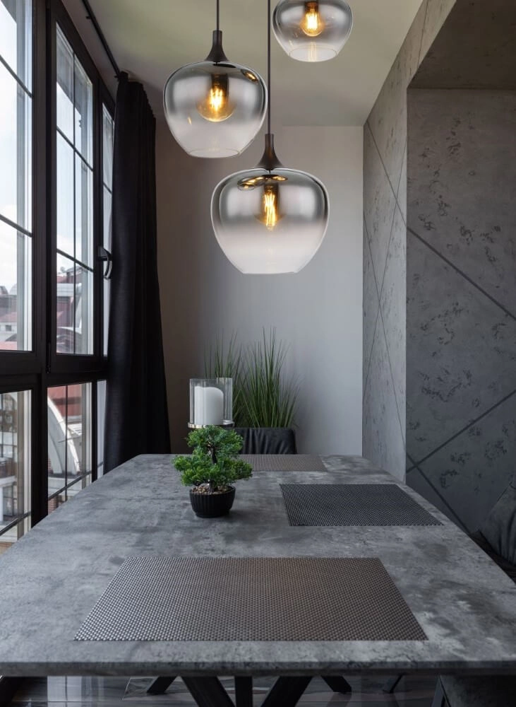 Hanglamp 3-lichts Maxy zwart Globo 9007371444397