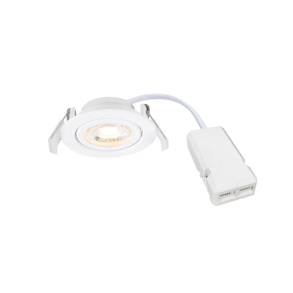 Witte inbouwspot Monolo Ø 8,2cm Witte inbouwspot Monolo Ø 8,2cm