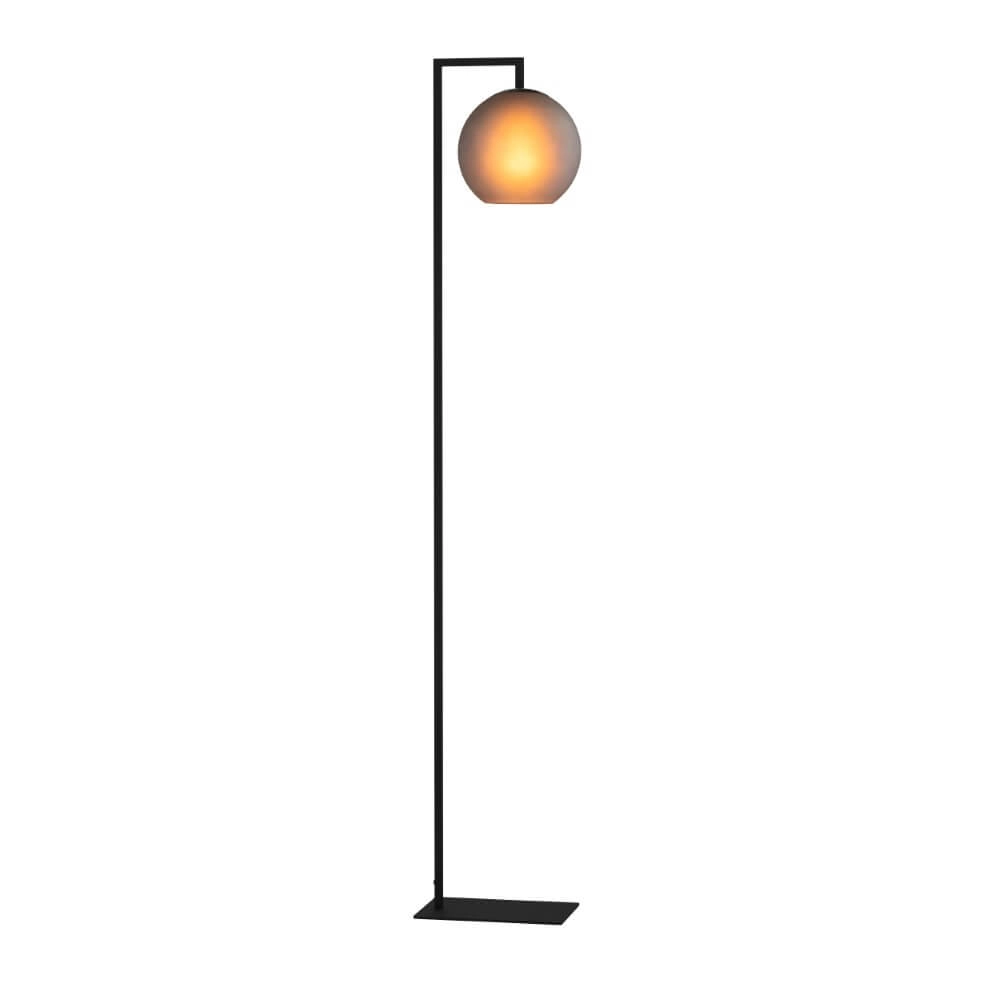 Vloerlamp Arangona zwart
