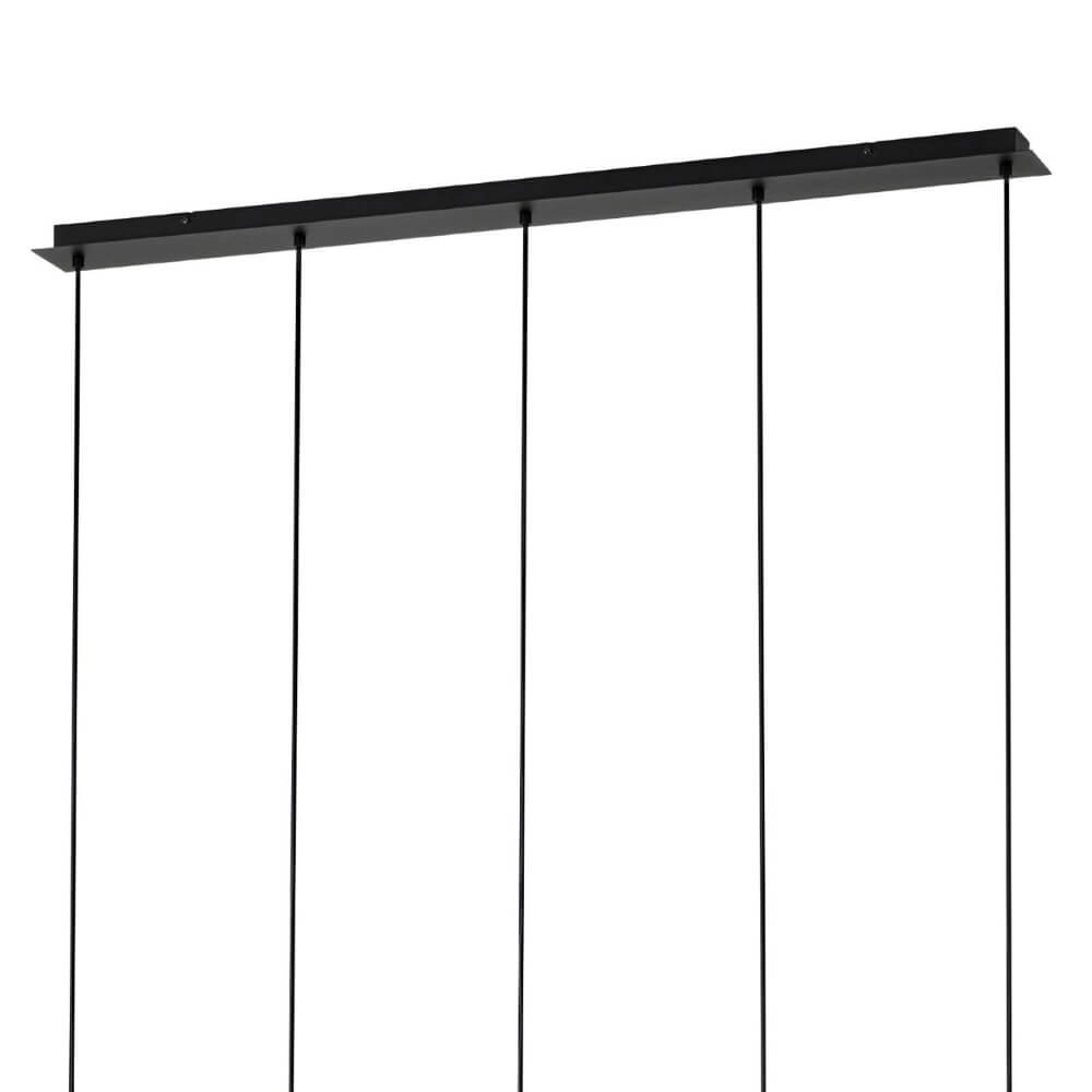 Hanglamp 5-lichts Bernabeta zwart Stars of Light 9002759397067