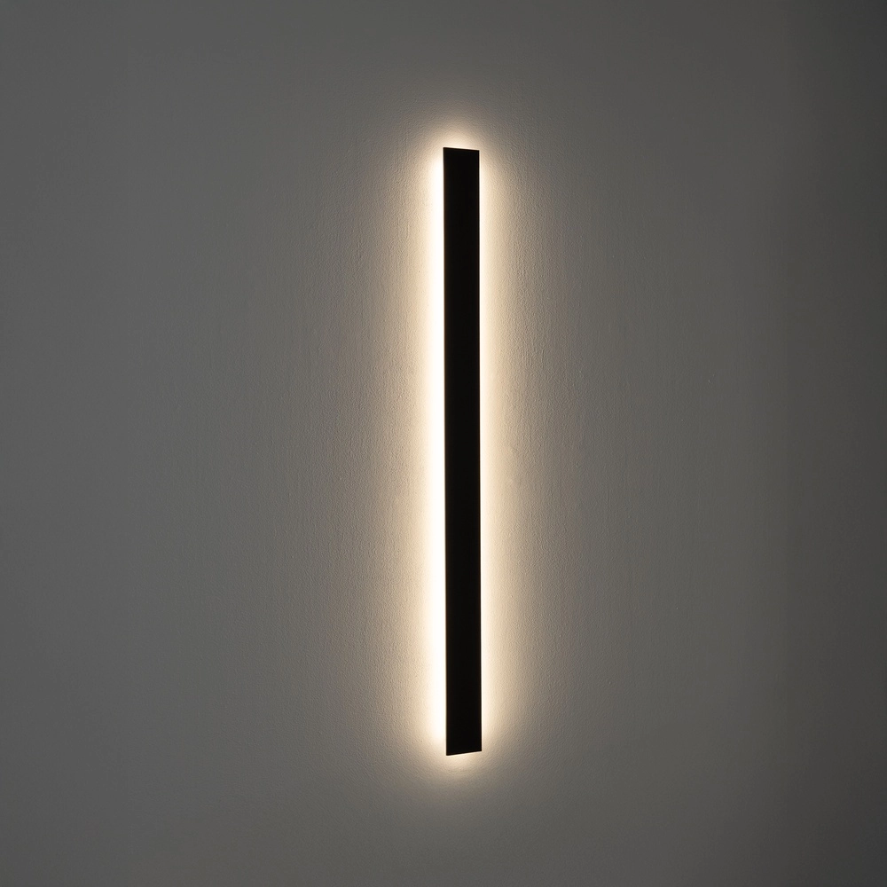 Moderne wandlamp Comma Led zwart 118cm Lyora 5903139118774