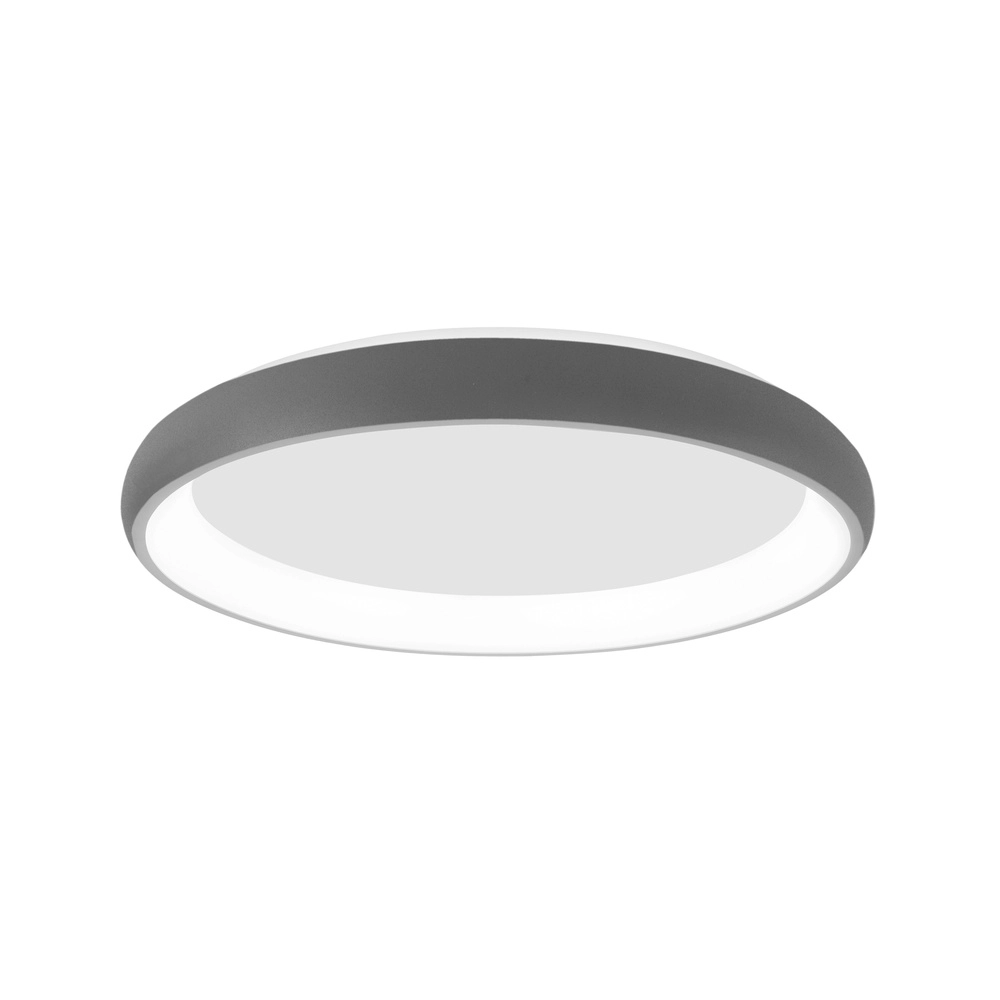 Plafondlamp Albi grijs Ø 61cm Lyora 5212017419569