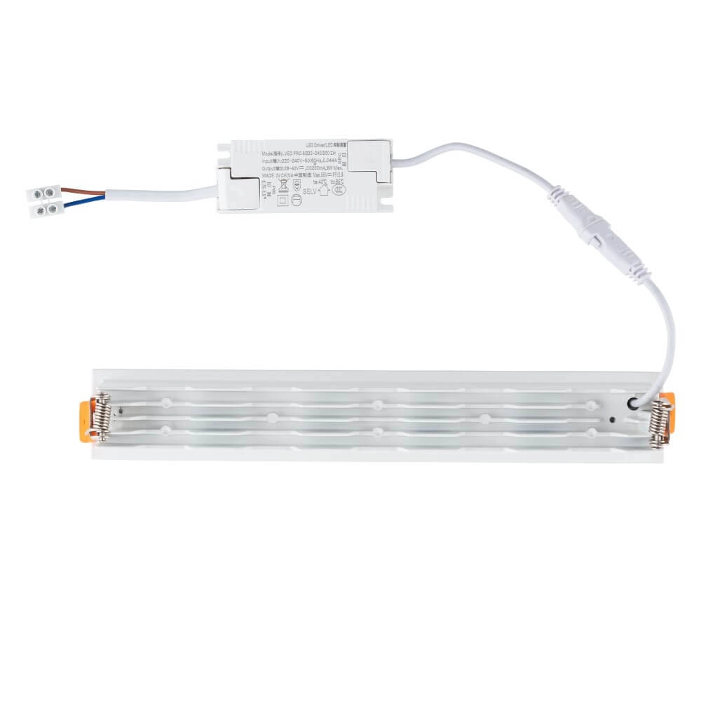 Witte inbouwspot Midi Led 10x1 leds - 4000K Lyora 5903139100465