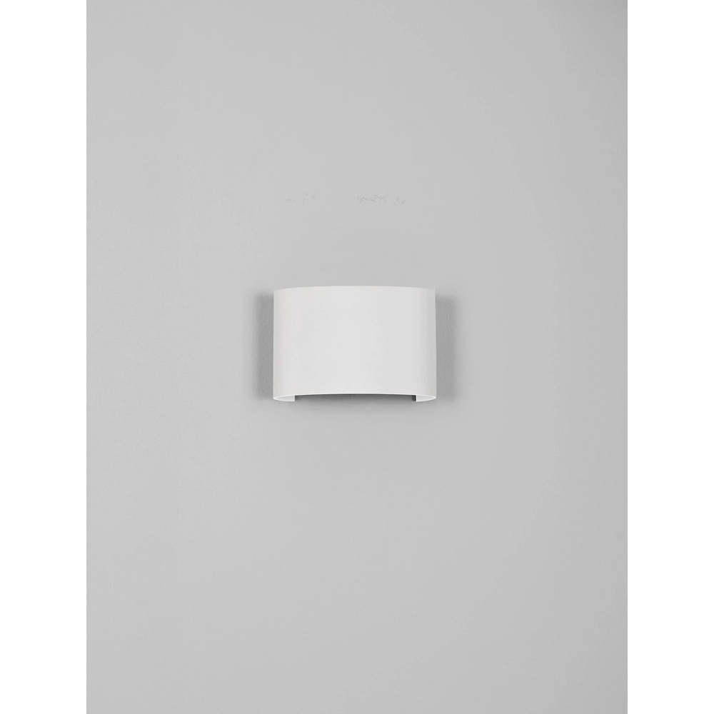 Ovale wandlamp Duomo wit Lyora 5212017481658