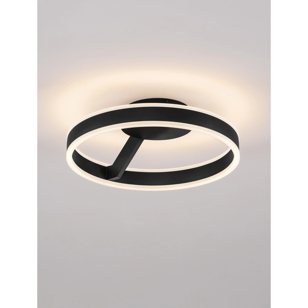 Plafondlamp Bianco zwart Ø 40cm Plafondlamp Bianco zwart Ø 40cm