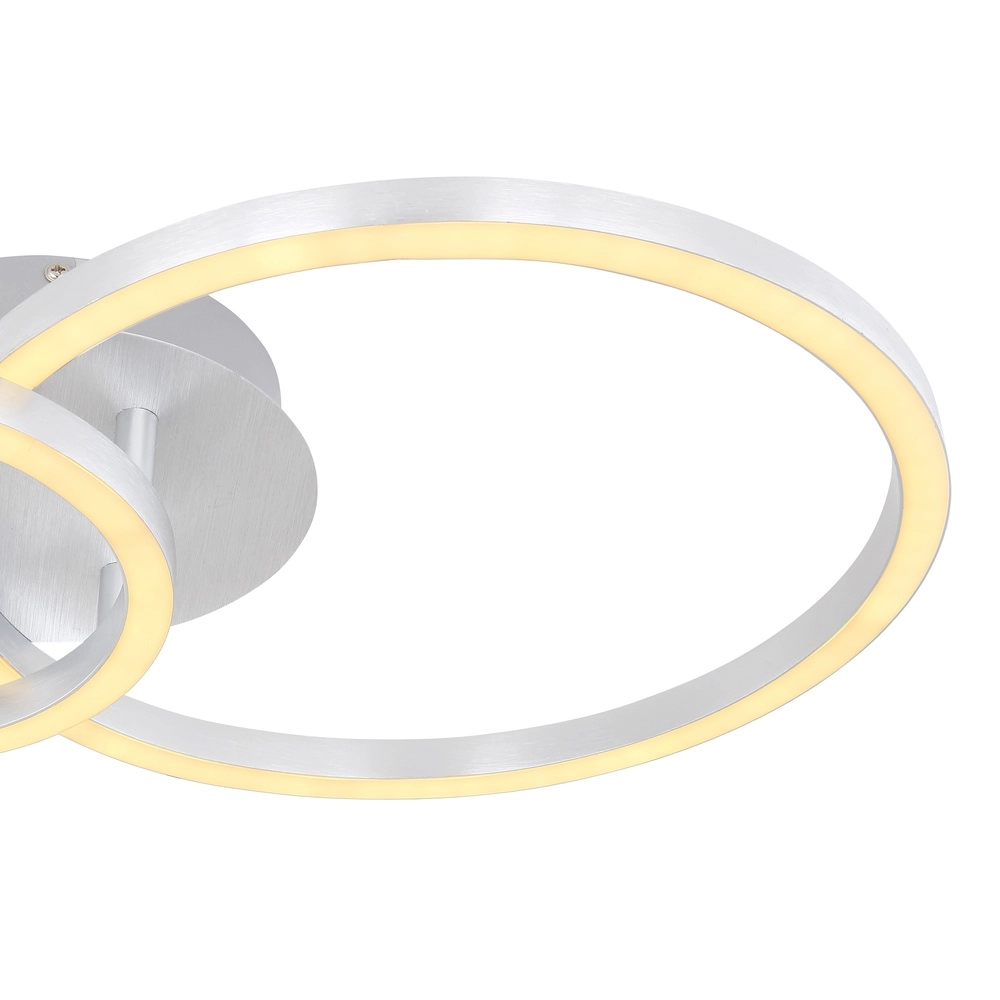 Moderne plafondlamp Reggy RVS Globo 9007371427307