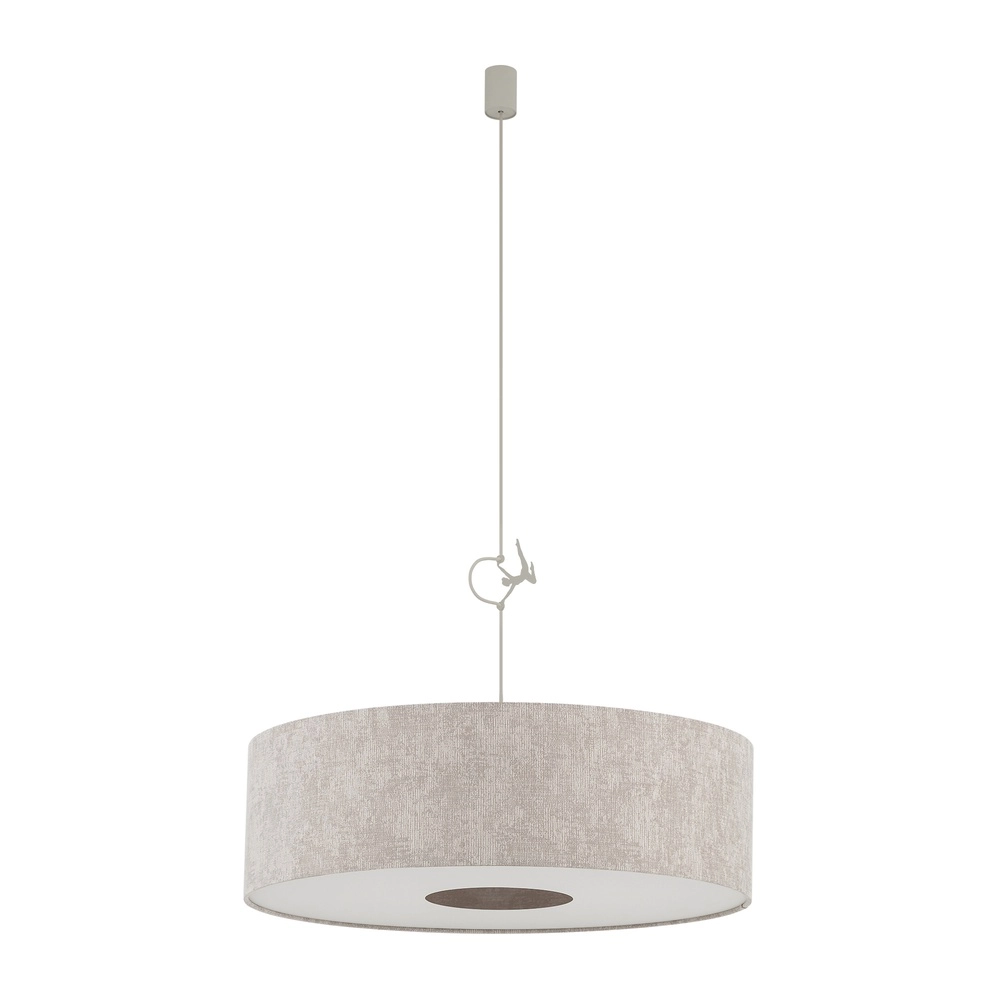 Hanglamp Cedro zand bruin Ø 65cm Lyora 5903139116664