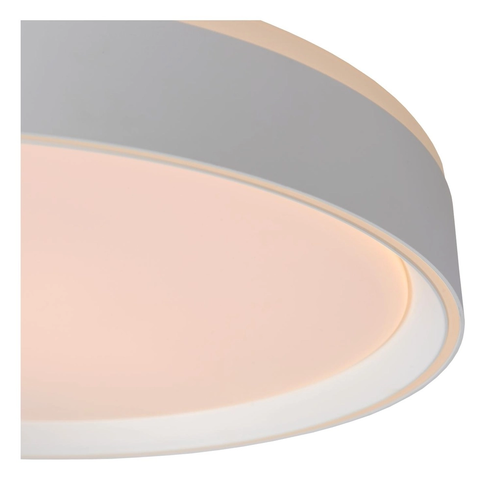 plafonniere Nuria Ø 40cm wit Lucide 5411212791788