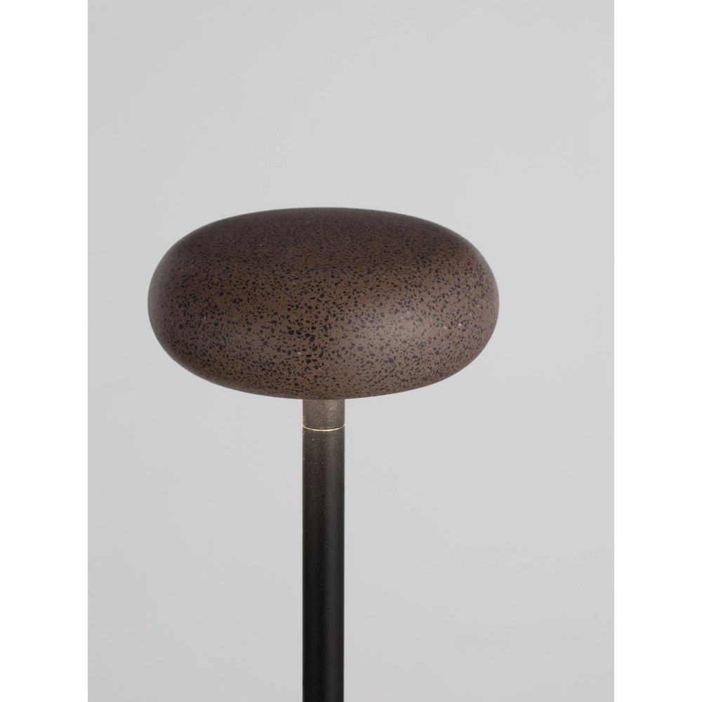 Tuinlamp Cami 110cm bruin steen Lyora 5212063504523