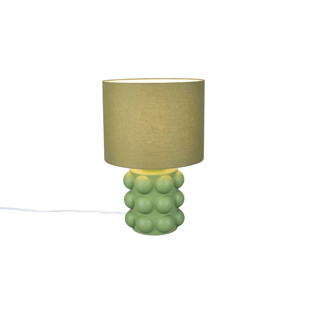 Tafellamp Kate groen Ø 30cm Trio 4017807662634