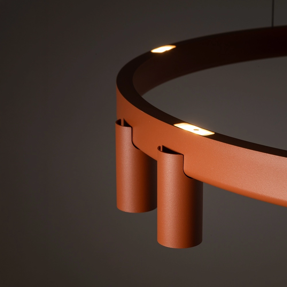 Design hanglamp Fourty terracotta Ø 80cm Lyora 5903139124188
