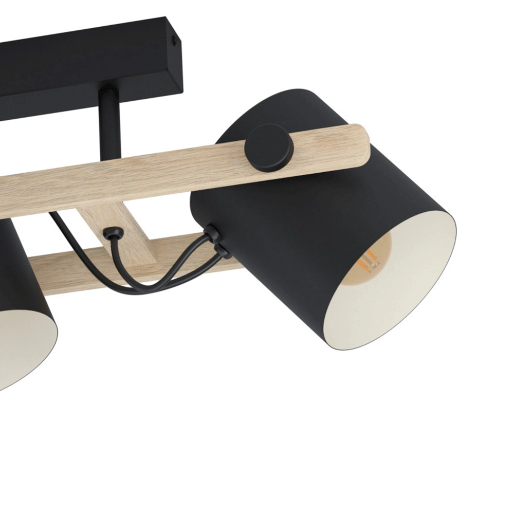 4-lichts plafondlamp Hornwood Eglo 9002759435585