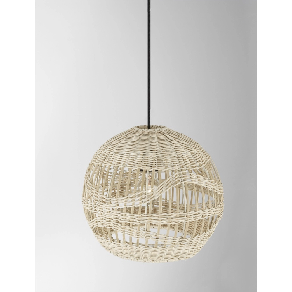 Rotan hanglamp Marlo Ø 30cm bol Rotan hanglamp Marlo Ø 30cm bol