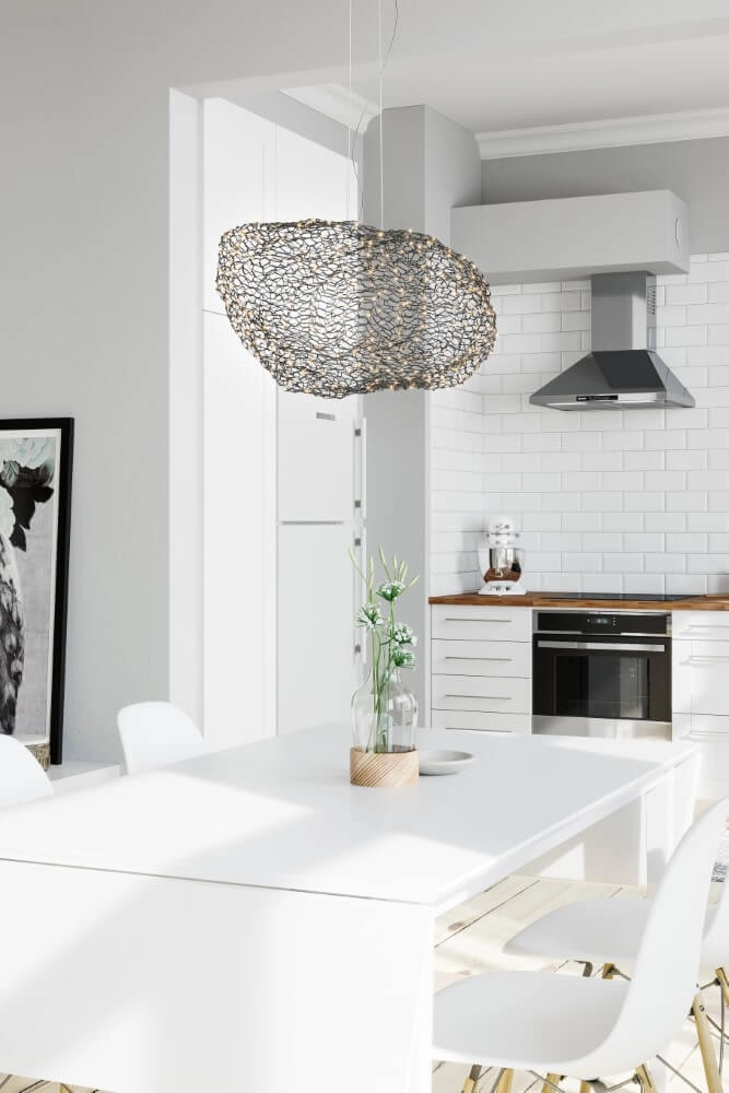 Hanglamp Hayden mat zwart 40cm By Rydéns 7391741012517