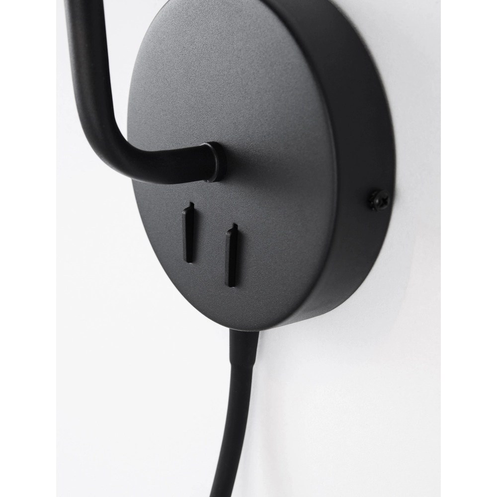 Bedlampje Sage zwart Lyora 5212017424051