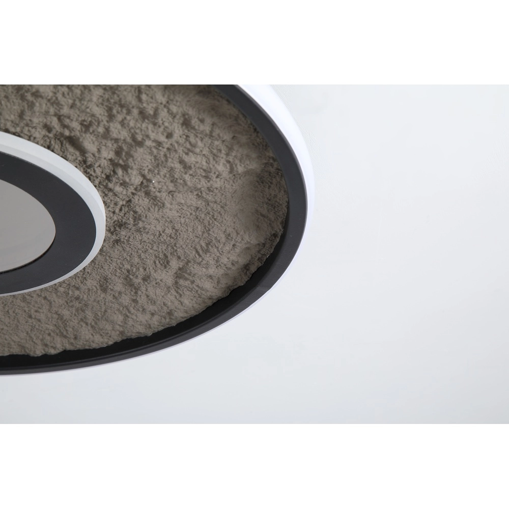 Plafonniere Lumadisc zwart infinity centrum Searchlight 5053423297989