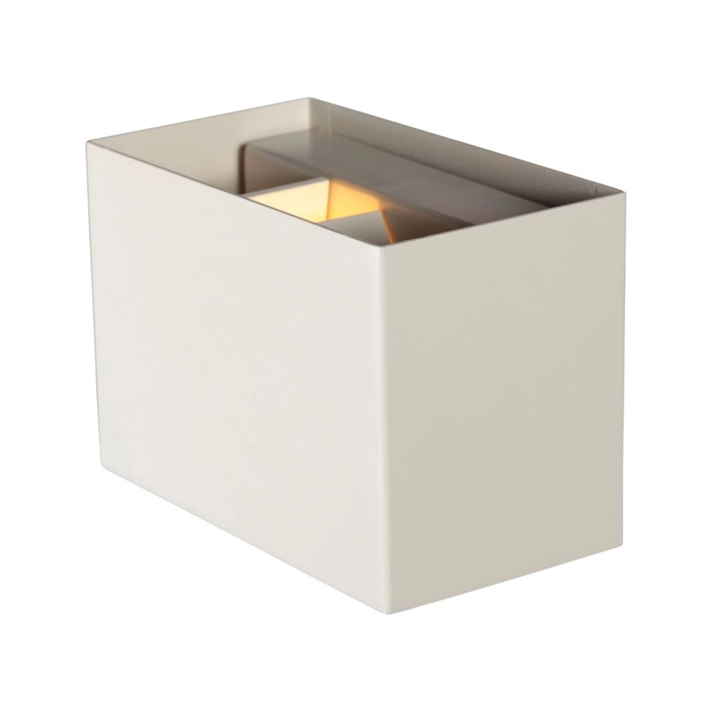 Strakke wandlamp Muro crème