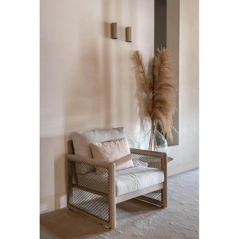 Design wandlamp Brody2 champagne Artdelight 8720701100107