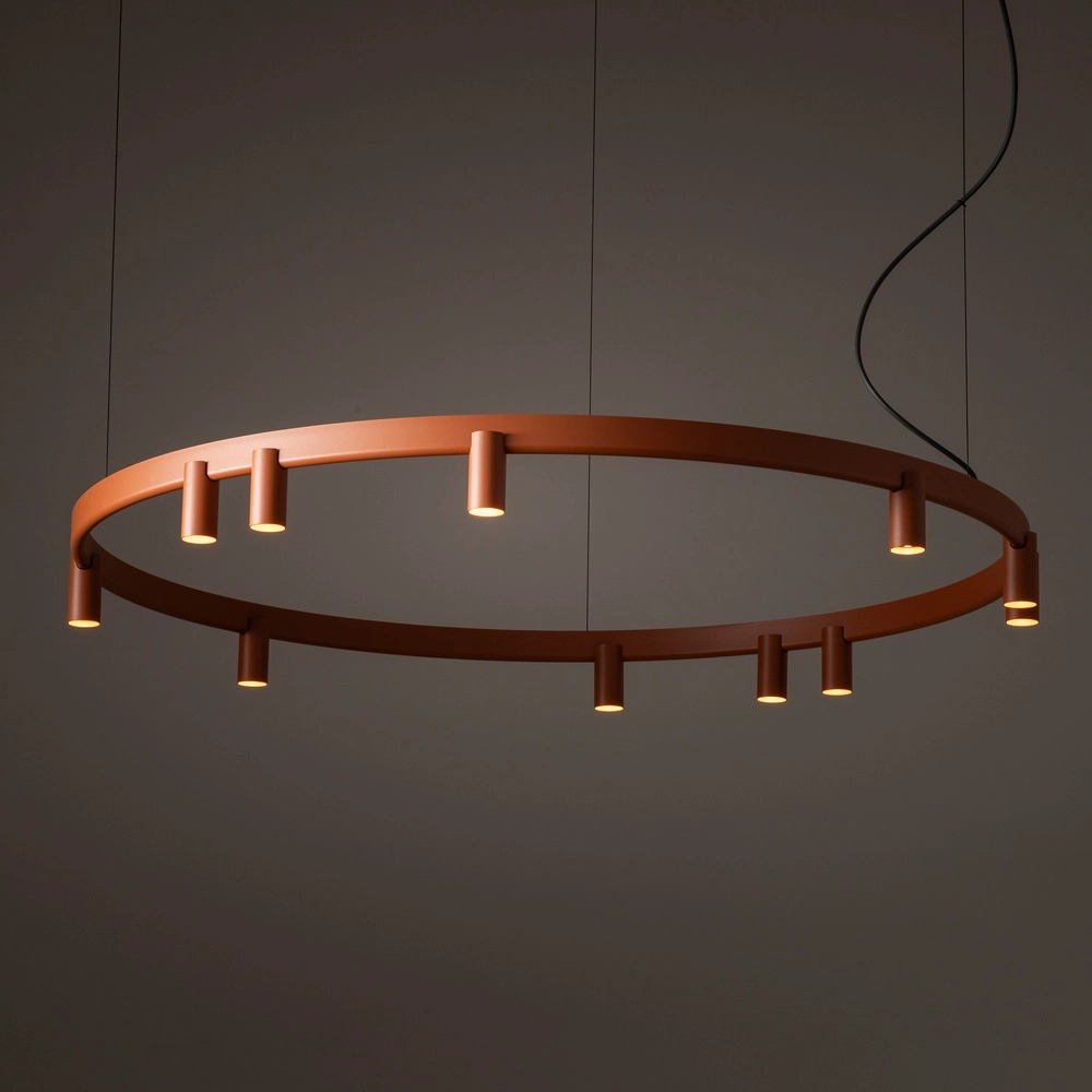 Design hanglamp Fourty terracotta Ø 116cm Lyora 5903139124201