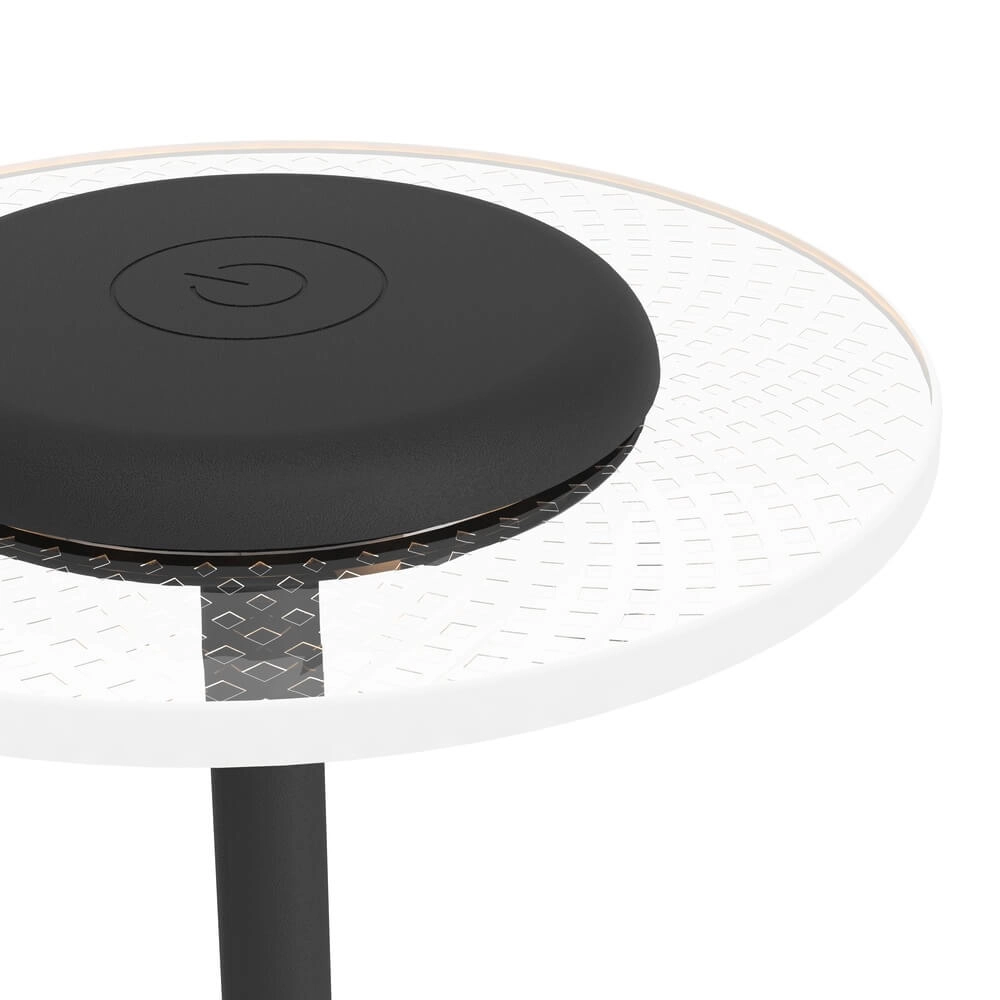 Unieke tafellamp Trepella oplaadbaar zwart Eglo 9002759758837