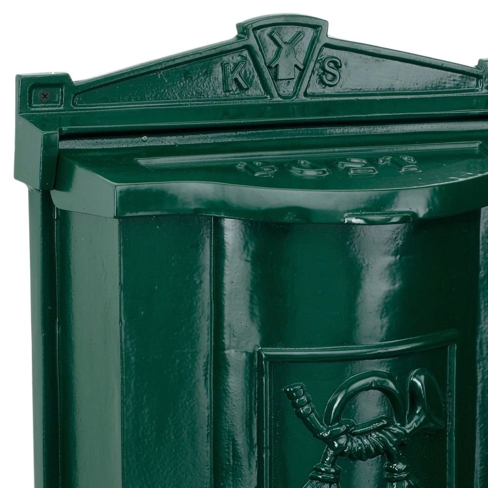 Brievenbus Postbox B21 muurbus - zwart KS Verlichting 8714732172141