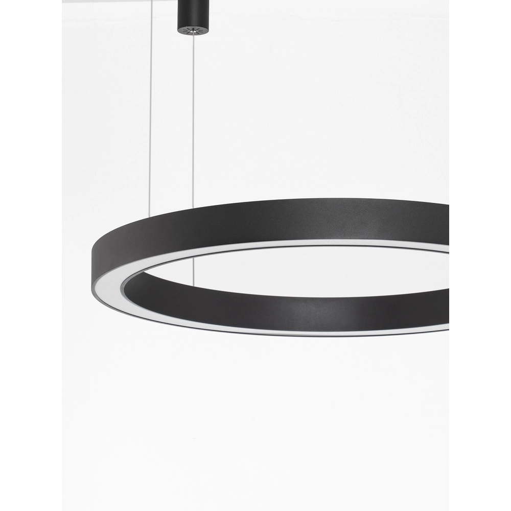 Hanglamp Morbido zwart Ø 100cm Lyora 5212017438706