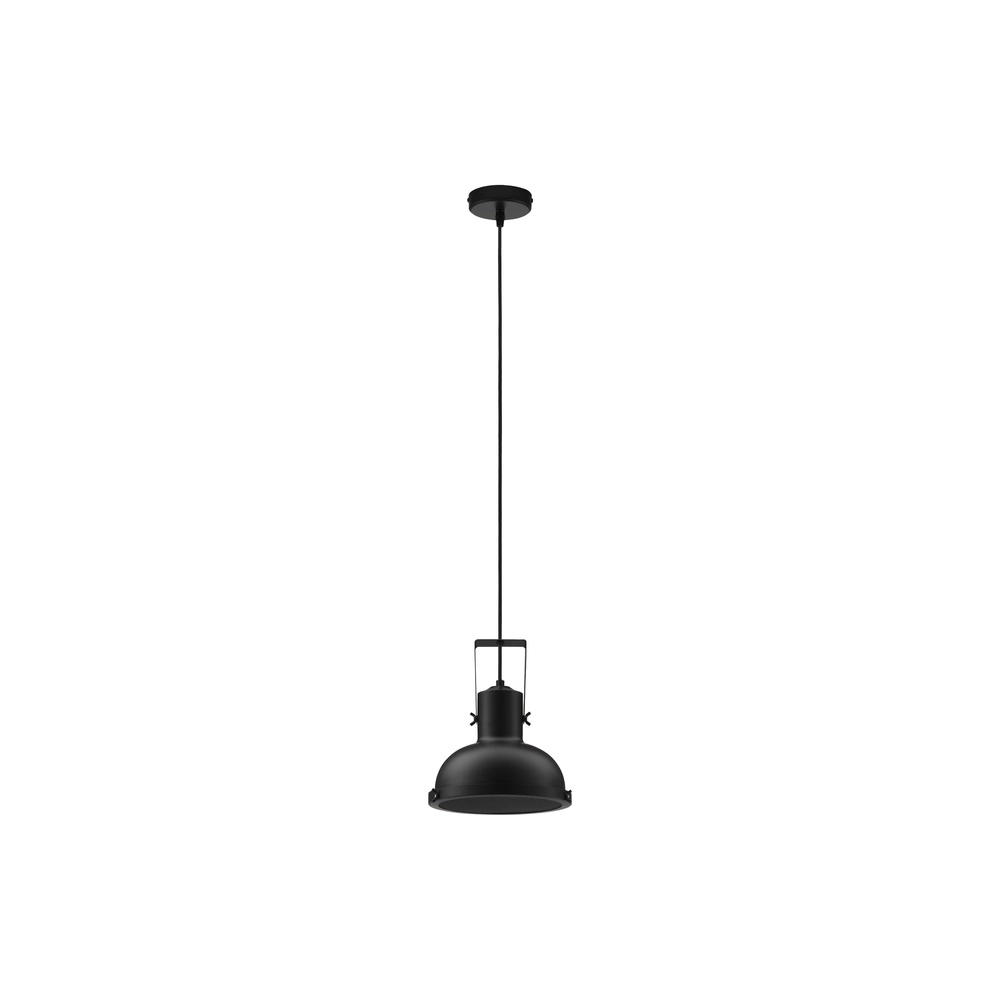 Hanglamp Ruvi 1-lichts zwart Lyora 5212017446329