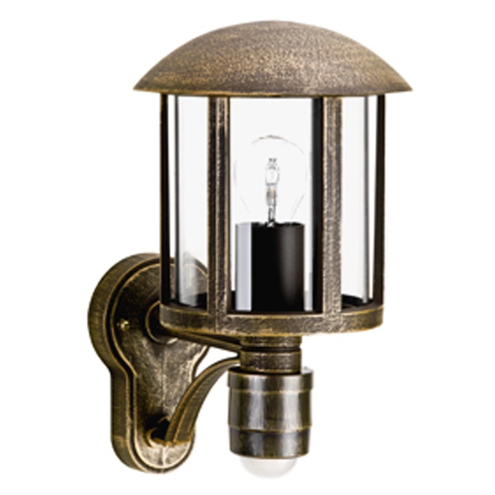 Detectie lamp buiten Holli brons - bruin
