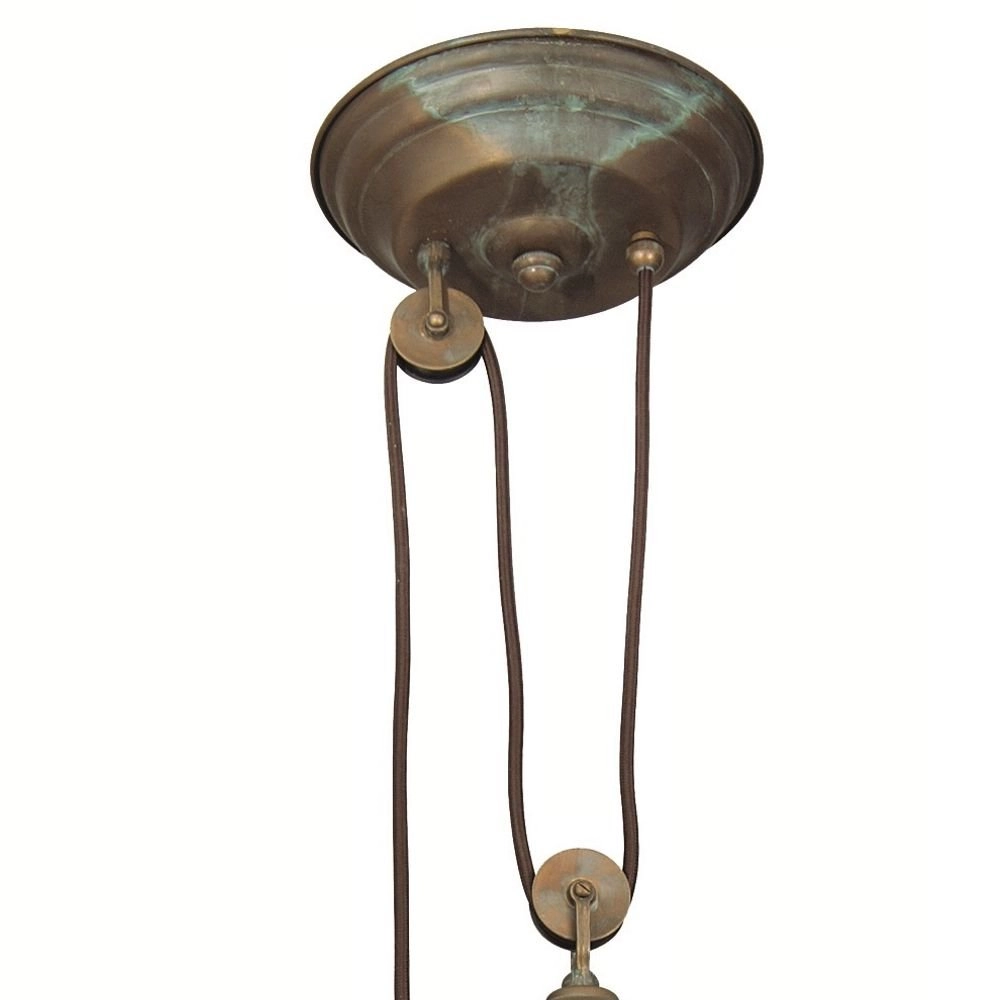 Stal lamp Landelijk Veranda 4 32cm koperbruin Franssen 8021035005763
