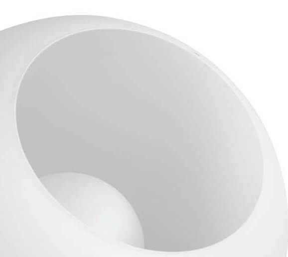 Glazen tafellamp Orb Opal Ø 35cm ETH 8720195300250