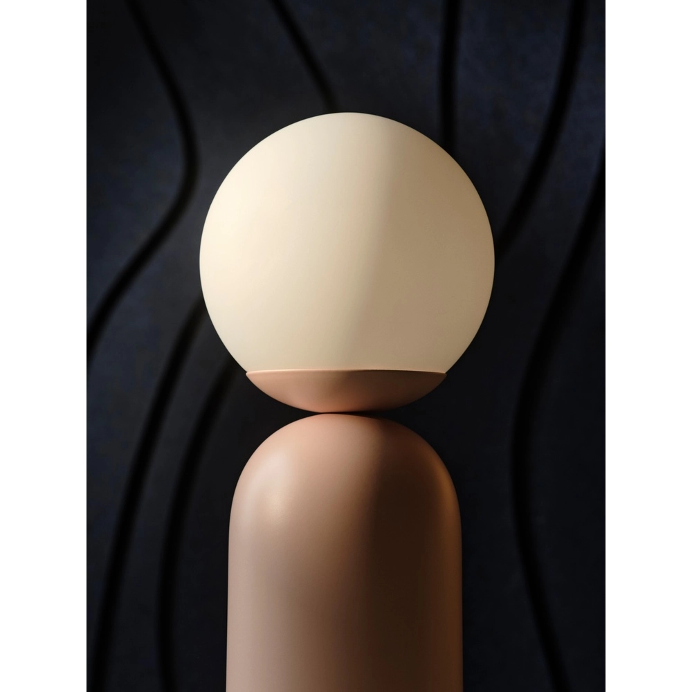 Deense stijl tafelamp Notti  Dusty rose Nordlux 5704924026942