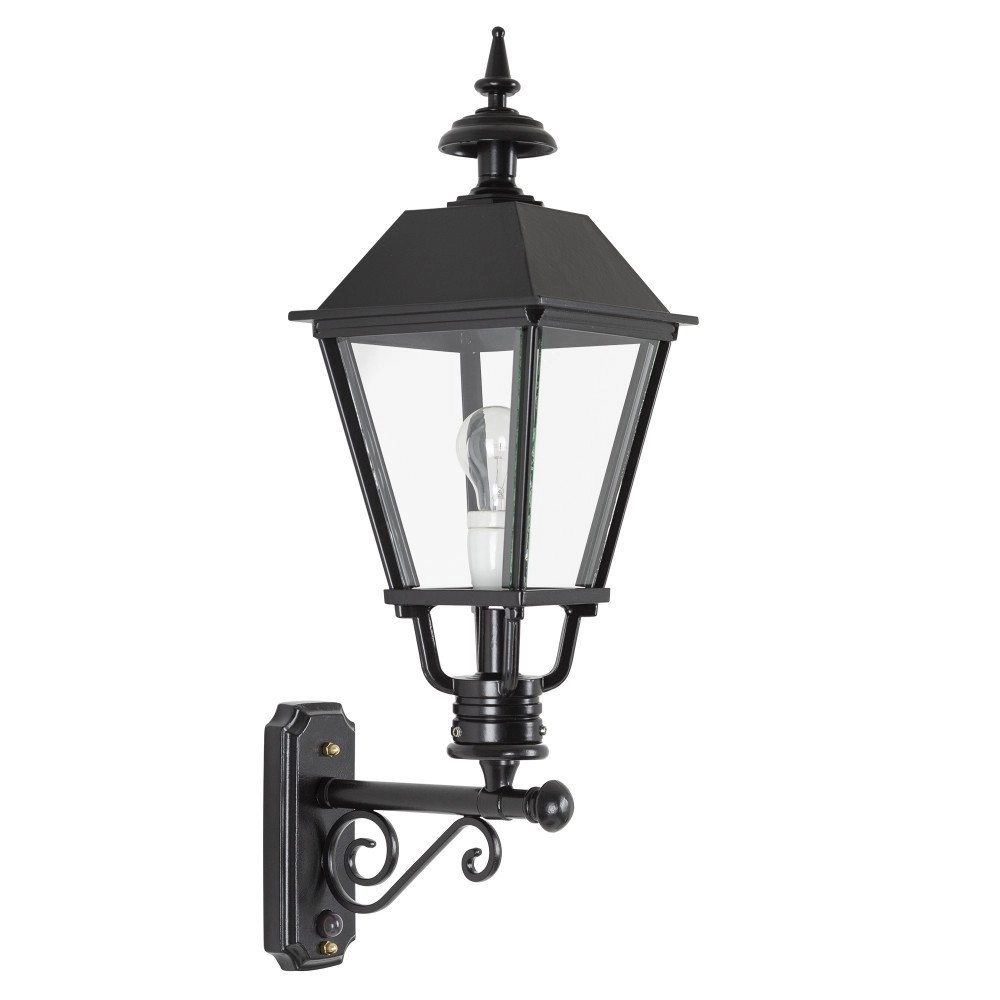 Buitenlamp Preston met bewegingsmelder - zwart