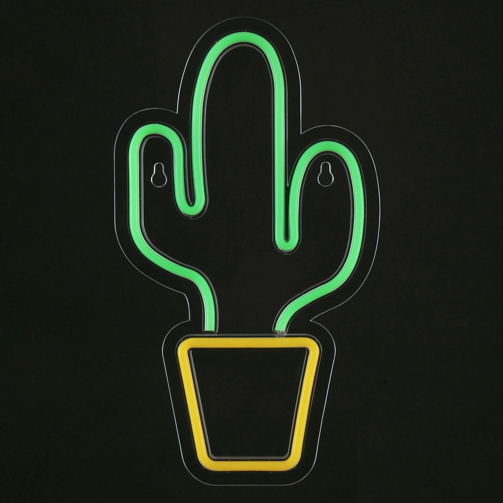 Neon wandlamp Neon-Tales cactus Brilliant 4004353477843